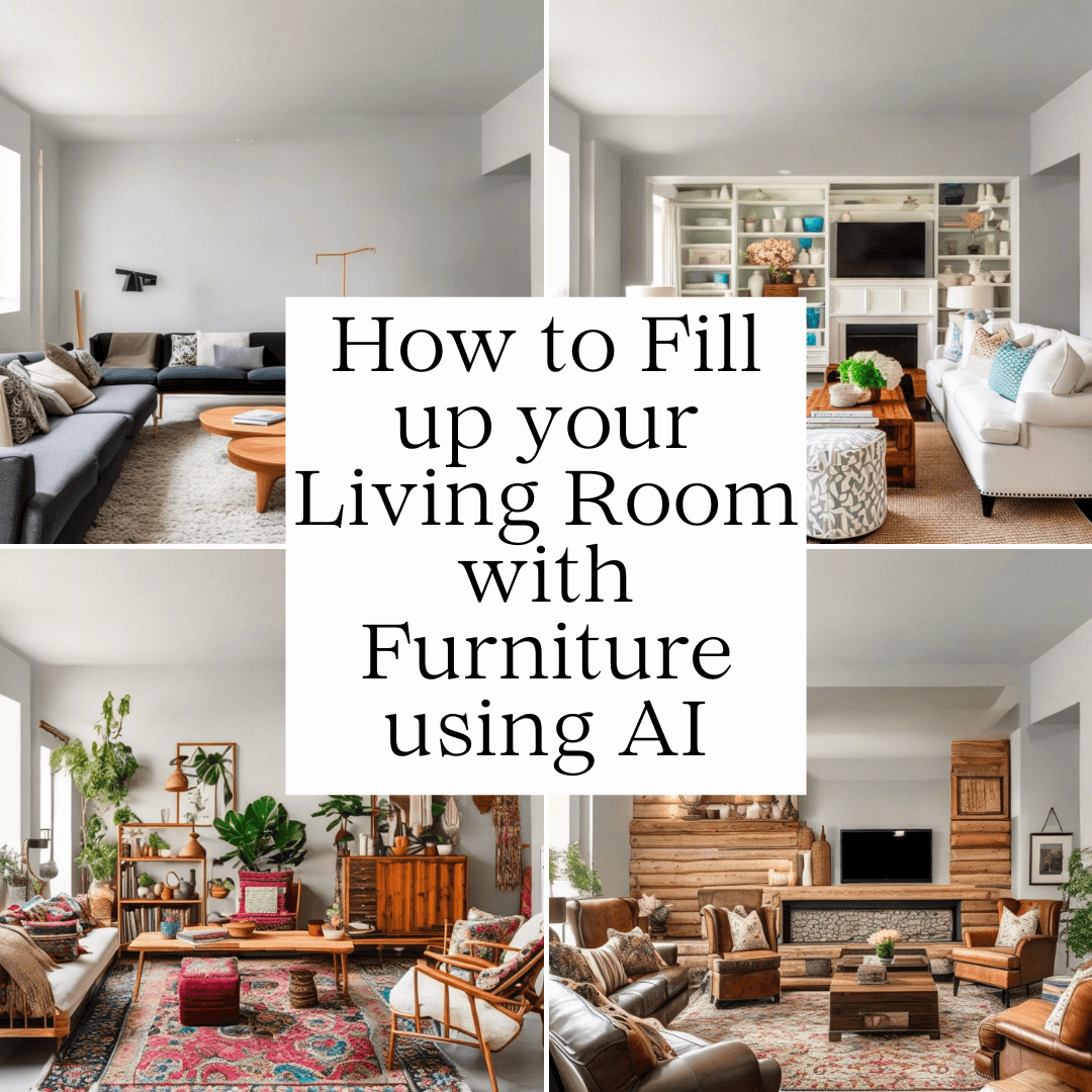 How to Fill up your Living Room with Furniture using AI