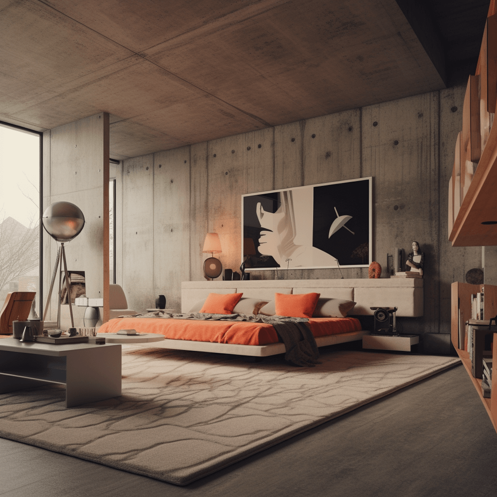 Brutalist interiors that are surprisingly soft and welcoming