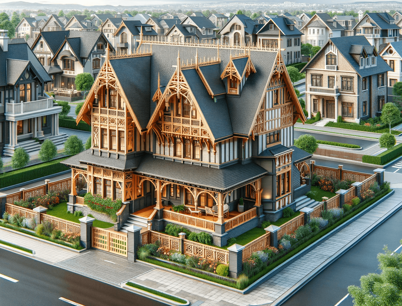 Victorian House Styles: An Era of Unique Design | Black Rock Galleries, image size:1346x1024