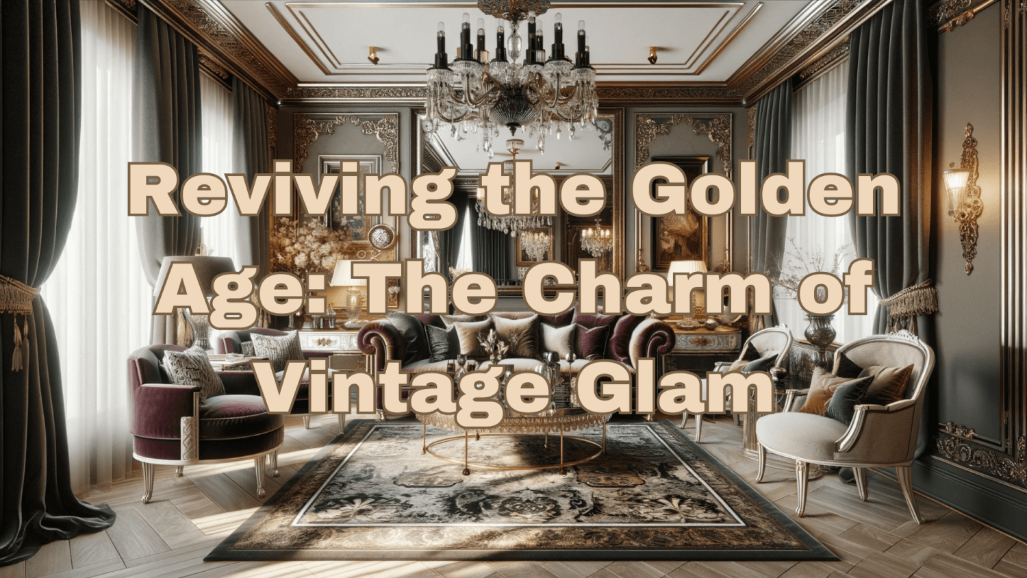 Reviving the Golden Age: The Charm of Vintage Glam