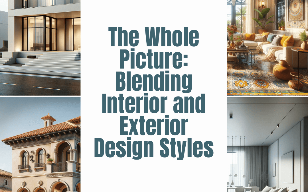 The Whole Picture: Blending Interior and Exterior Design Styles