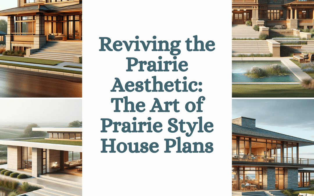 Reviving the Prairie Aesthetic: The Art of Prairie Style House Plans