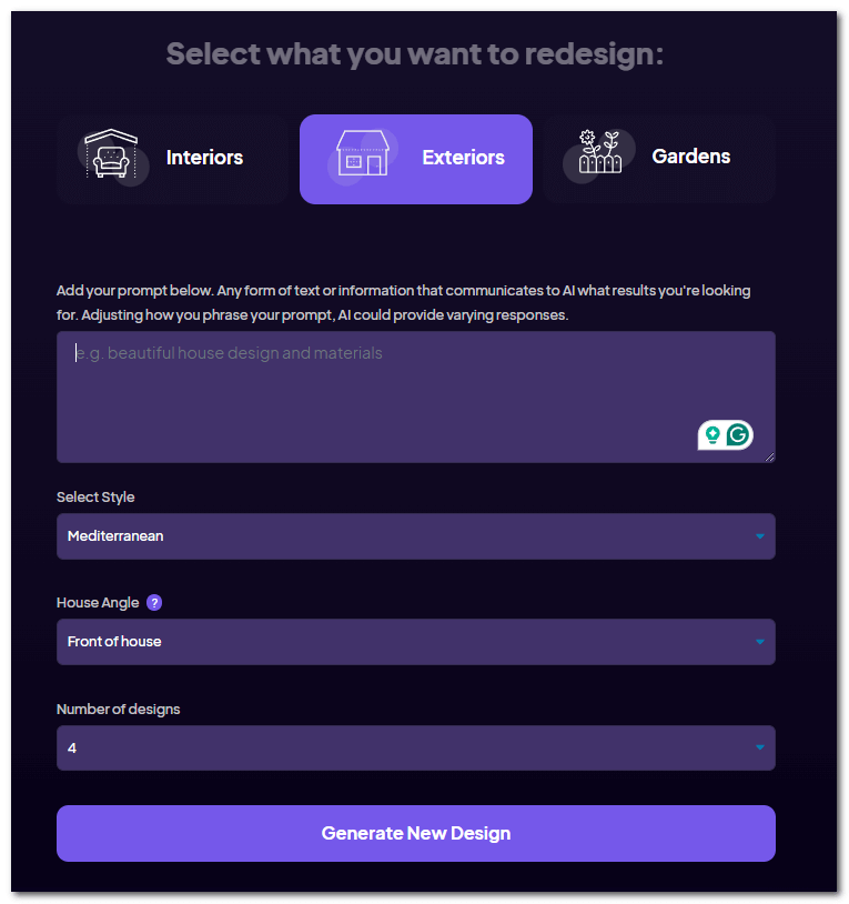 Choose the settings for the Precision+ module 