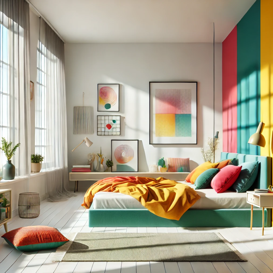 Colorful Bedroom Ideas HomeDesignsAI