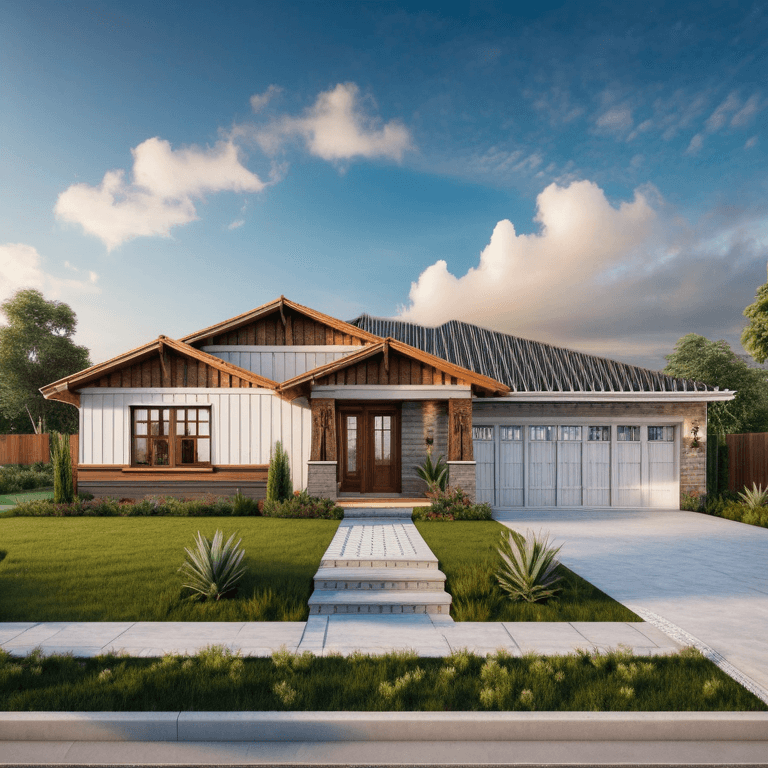 bohemian-ranch-house a mansion designed in a bohemian design