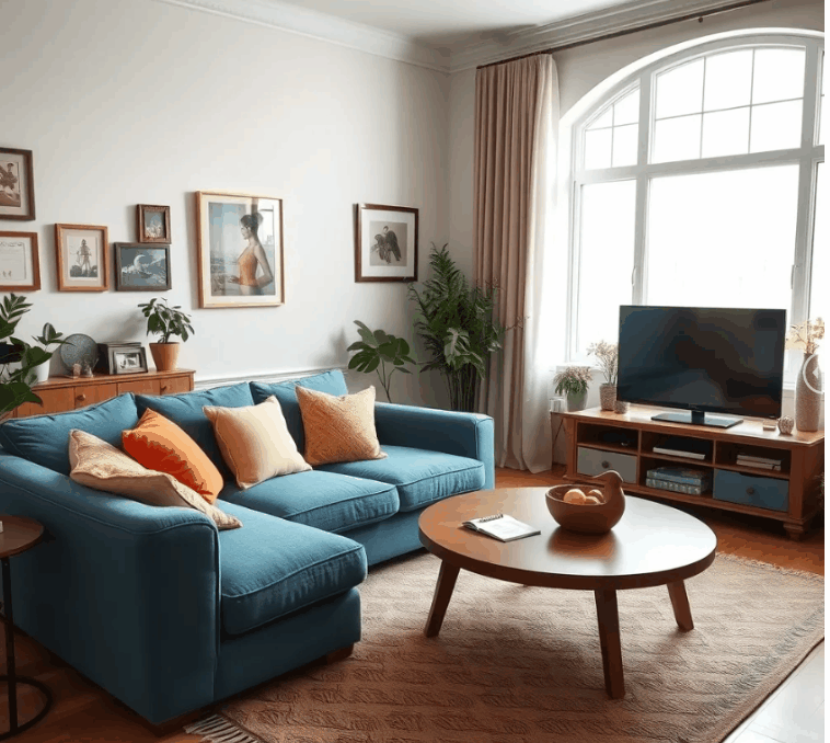 the sofa with different materials