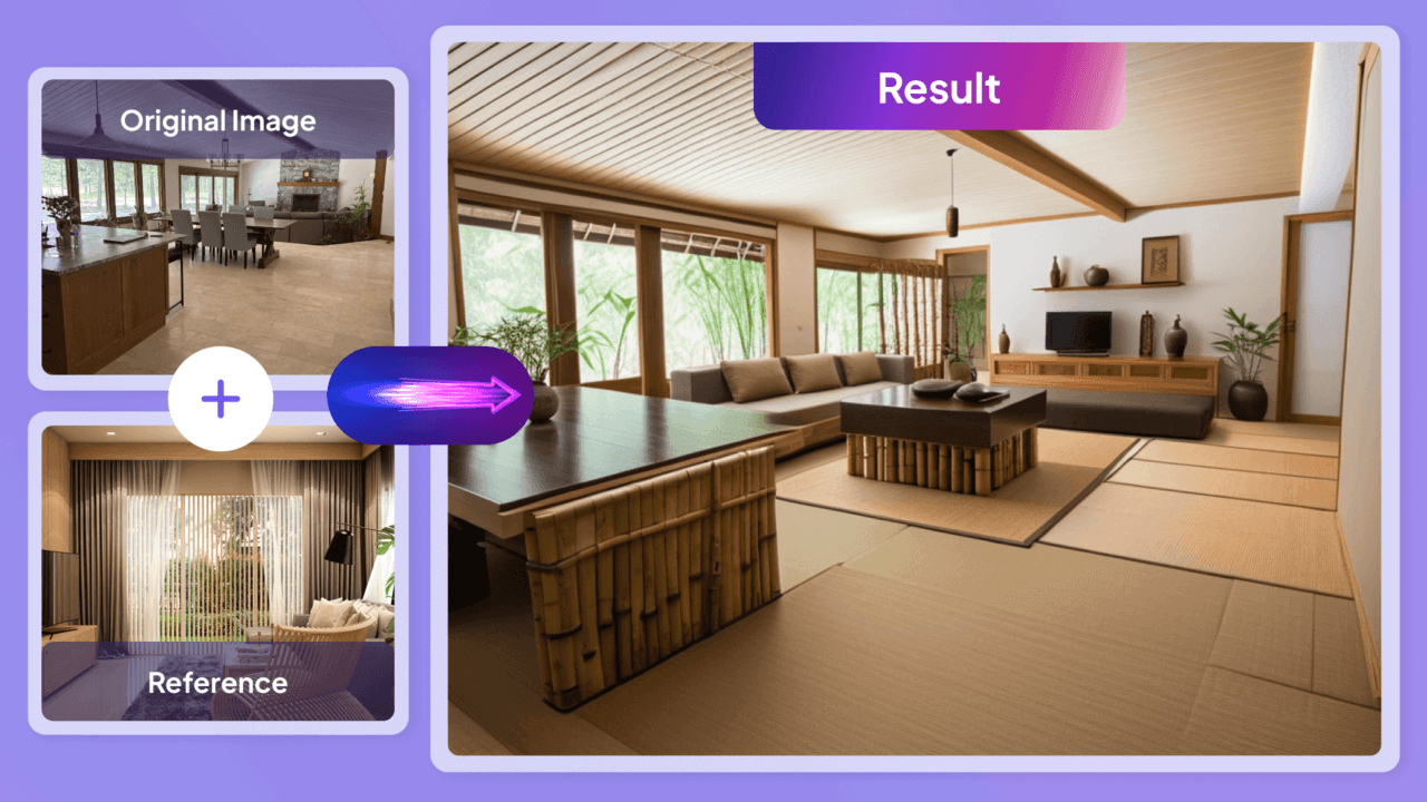 Design Transfer Tool: Apply Any Style to Your Room With AI