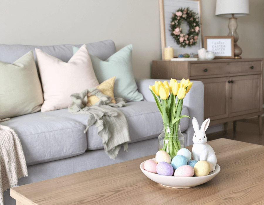 another living room designed in a easter style