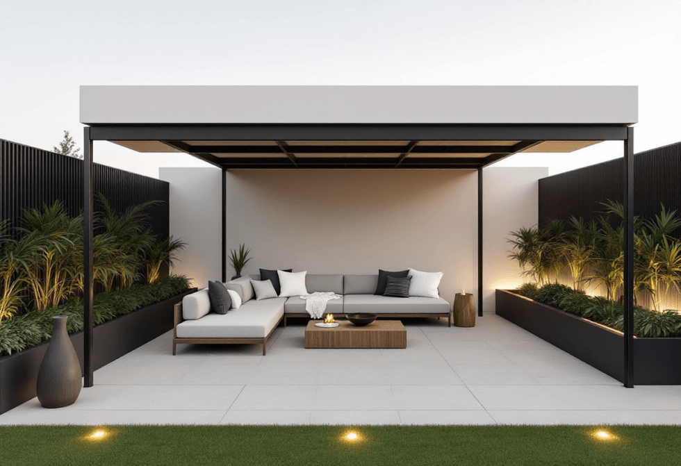 Small Outdoor Minimalist Decoration Ideas photo