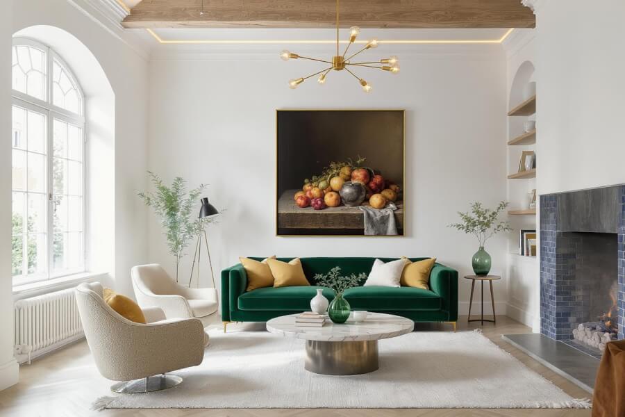 another living room designed in a flemish style