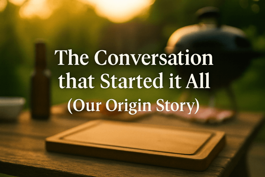 The Conversation that Started it All (Our Origin Story)