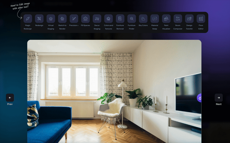 Tool tips for all our features inside the Edit Menu