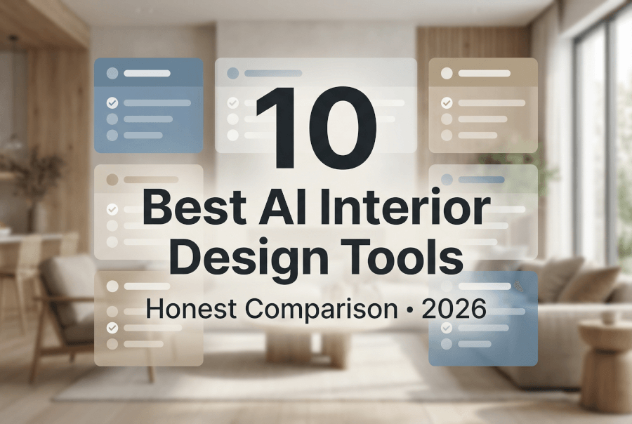 10 Best AI Interior Design Tools in 2026 (Honest Comparison)