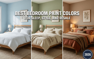 Best Bedroom Paint Colors for Sleep, Style, and Resale (2026)
