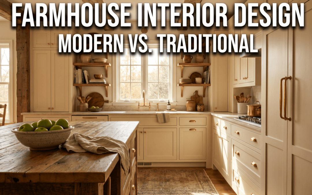 Farmhouse Interior Design: Modern vs. Traditional