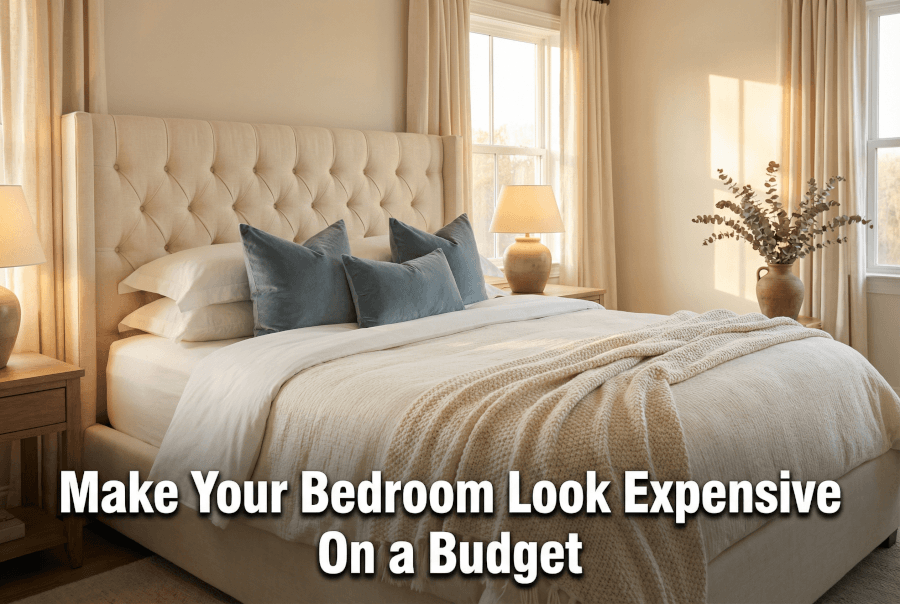 How to Make Your Bedroom Look Expensive on a Budget