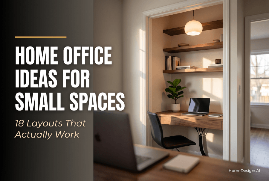 18 Home Office Ideas for Small Spaces That Actually Work