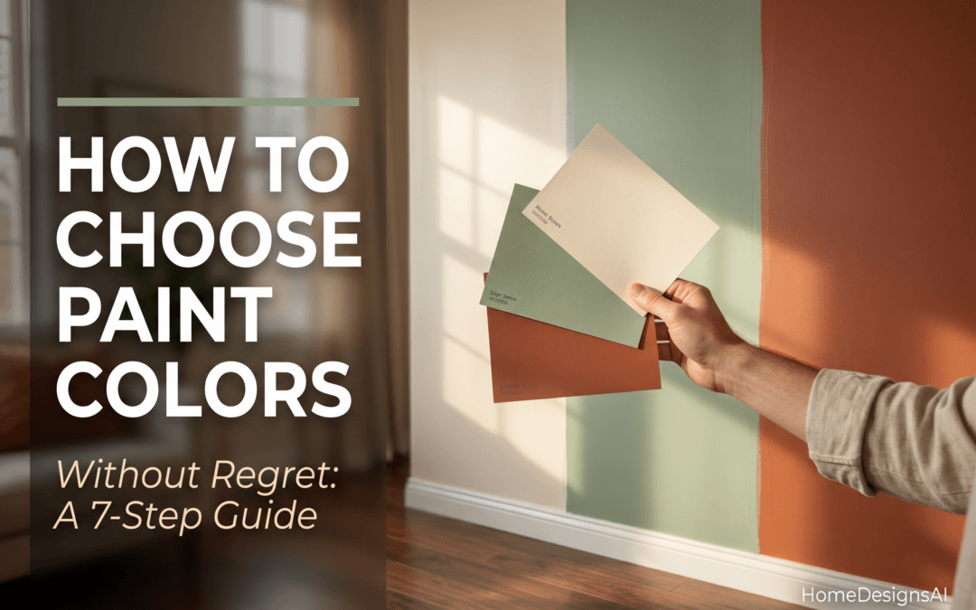 How to Choose Paint Colors Without Regret: A 7-Step Guide