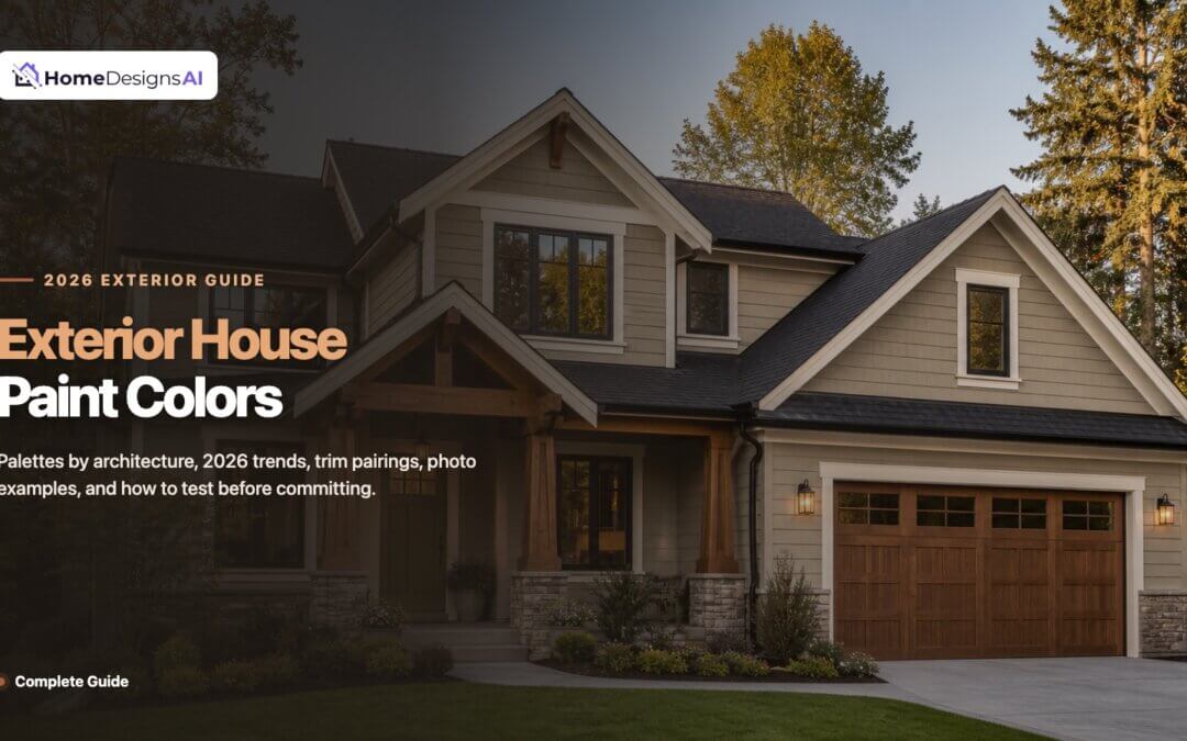 Exterior House Paint Colors: Complete Guide (2026)