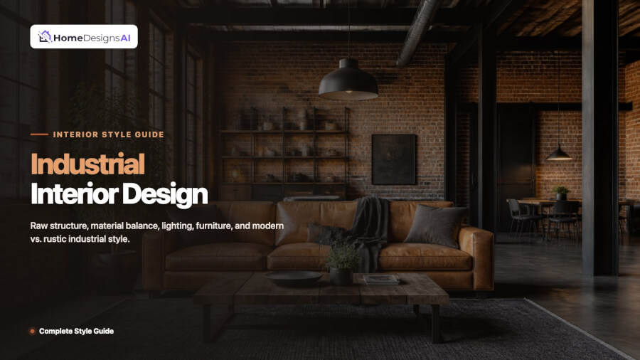 Industrial Interior Design Complete Style Guide