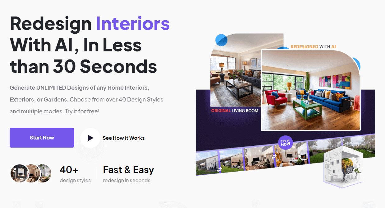 HomeDesignsAI - Interiors & Exteriors with AI, in Less than 30 Seconds thumbnail